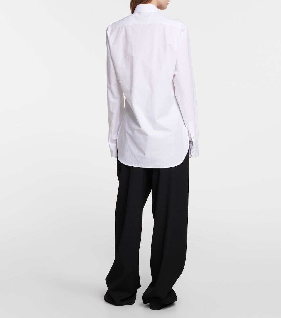 Camisa Derica de popelín de algodón | The Row