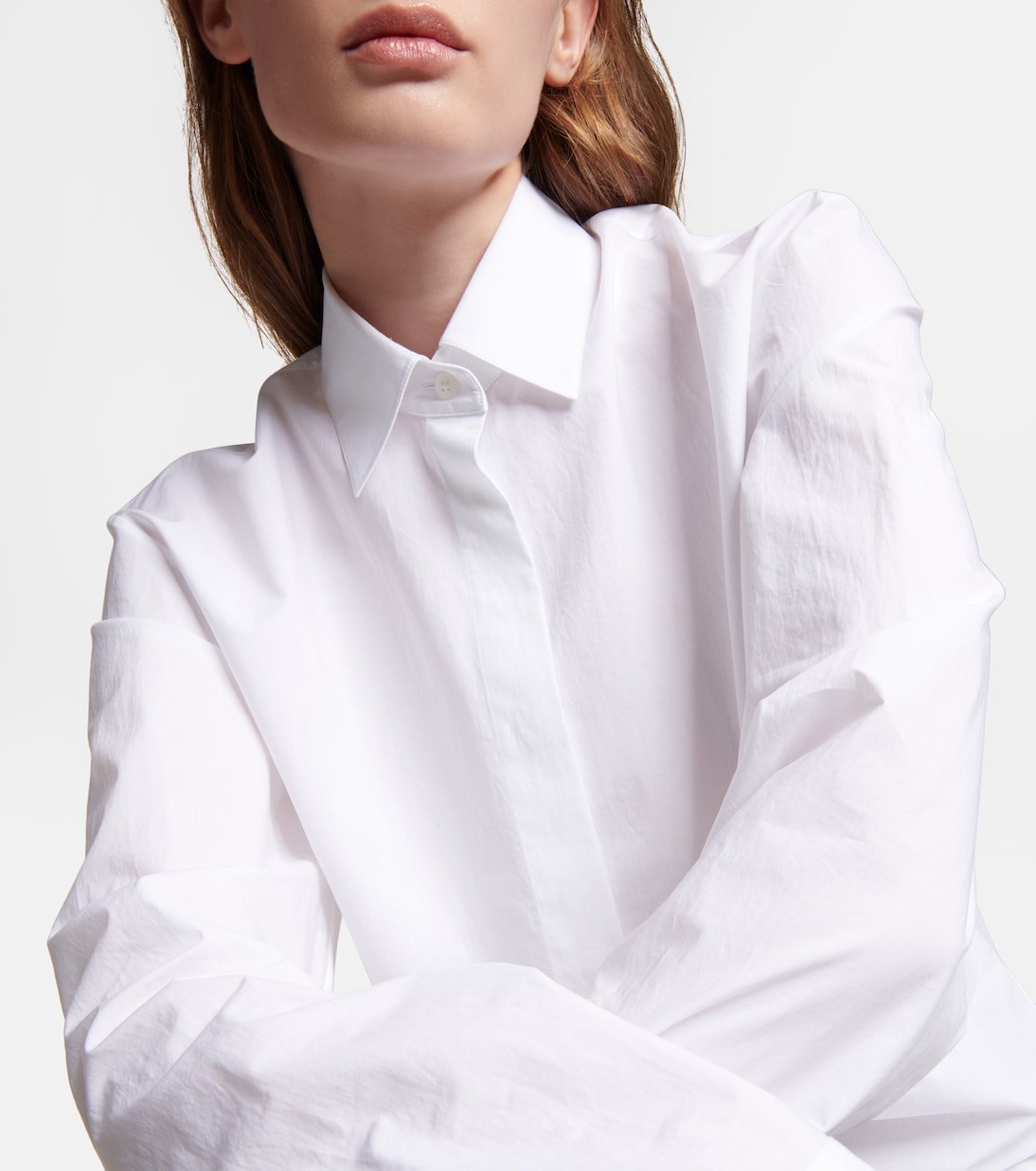 Camisa Derica de popelín de algodón | The Row