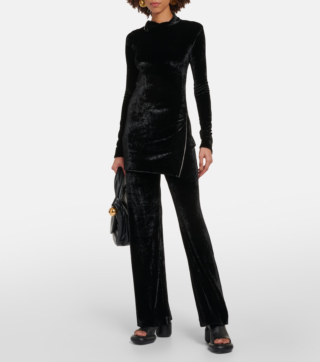 天鹅绒上衣 | Jil Sander