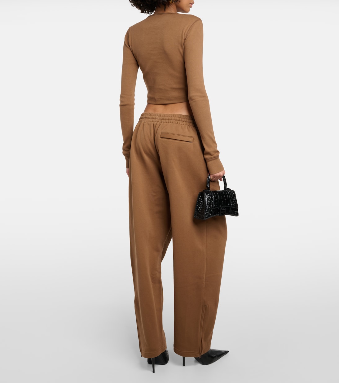 x Hailey Bieber pantalones deportivos de algodón | Wardrobe.NYC