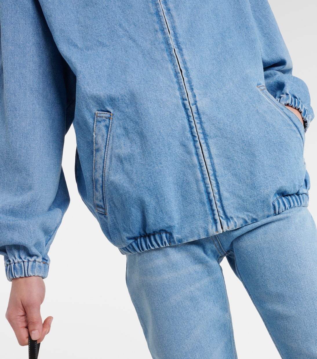 Veste oversize en jean | Prada