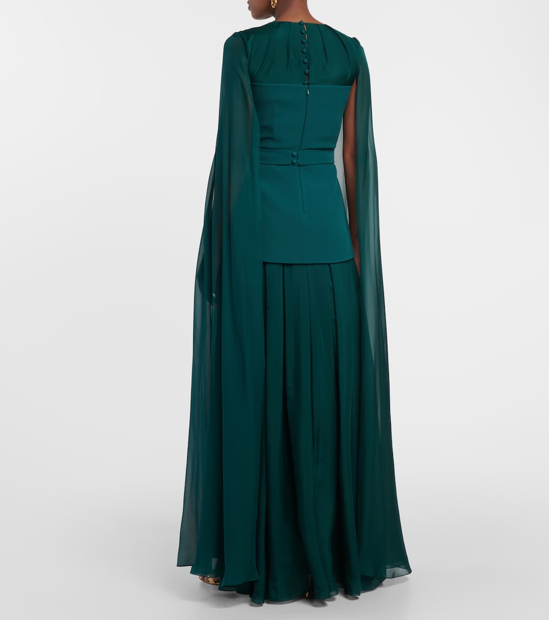 Gloria crêpe gown | Safiyaa