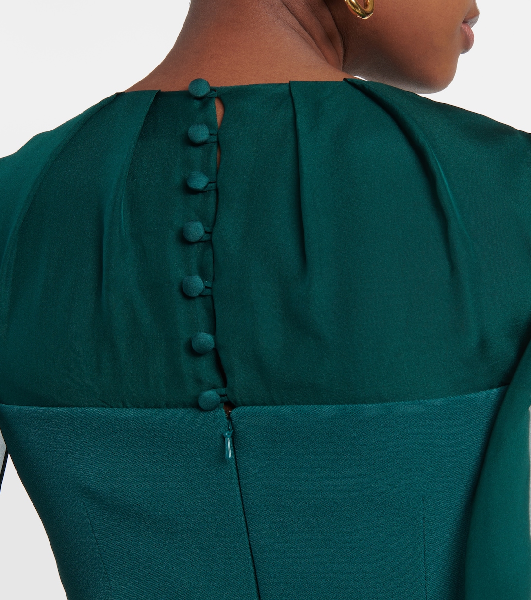 Gloria crêpe gown | Safiyaa