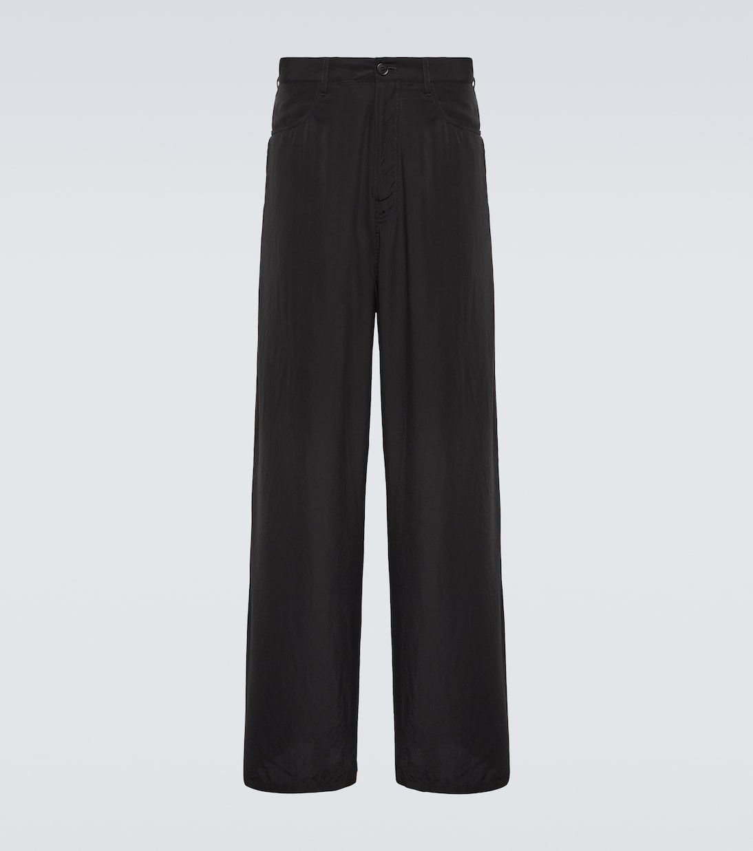 Weite High-Rise-Hose | Balenciaga