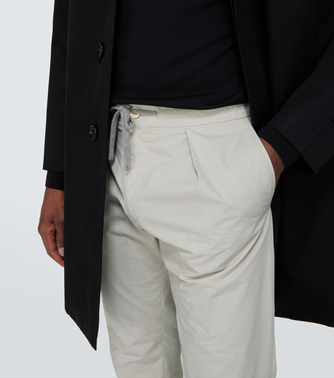 Pantalones slim de mezcla de algodón | Incotex
