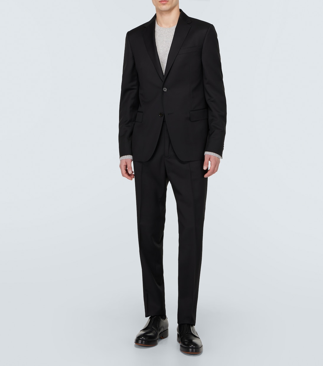Wool and mohair canvas suit | Zegna