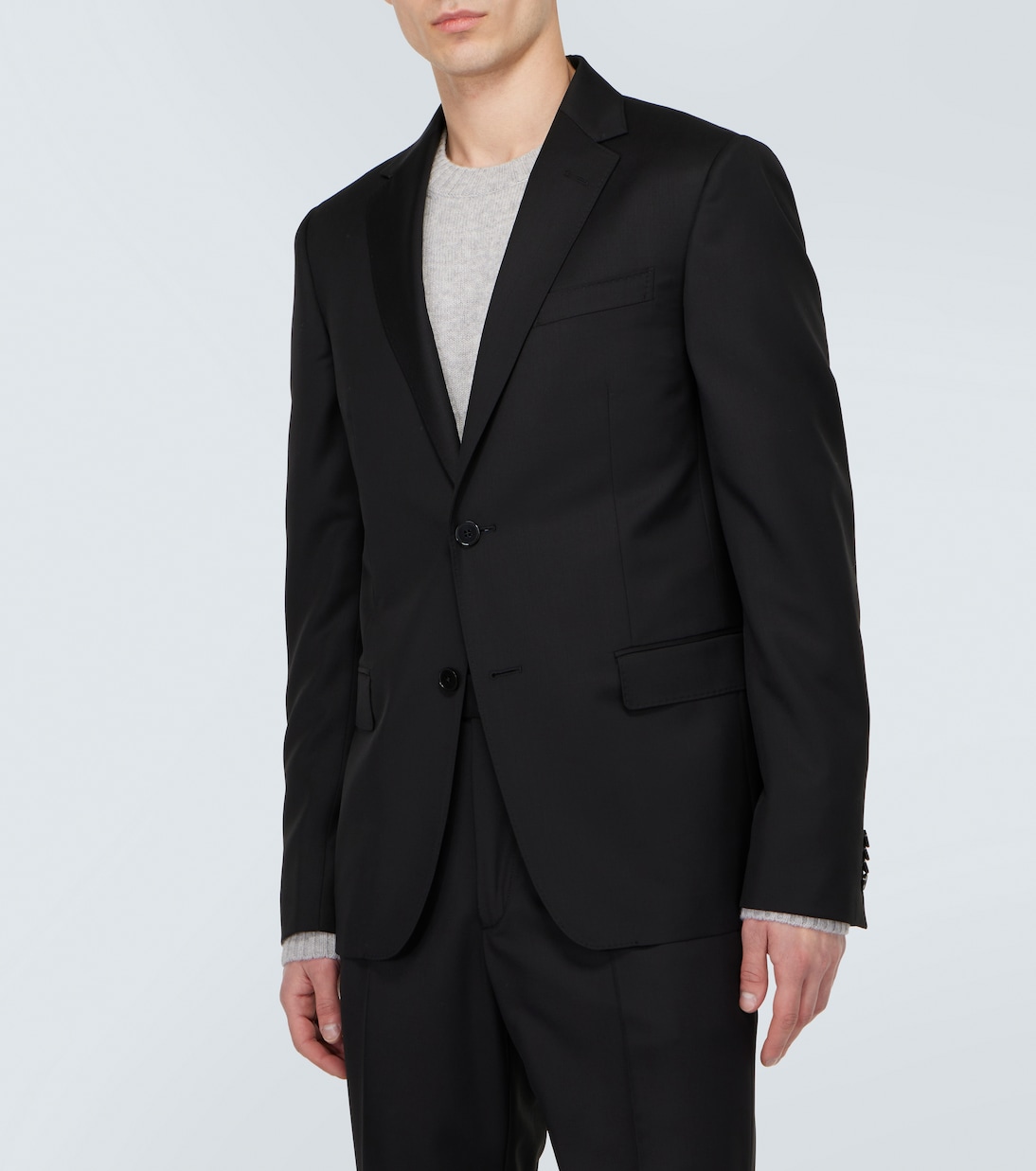 Wool and mohair canvas suit | Zegna