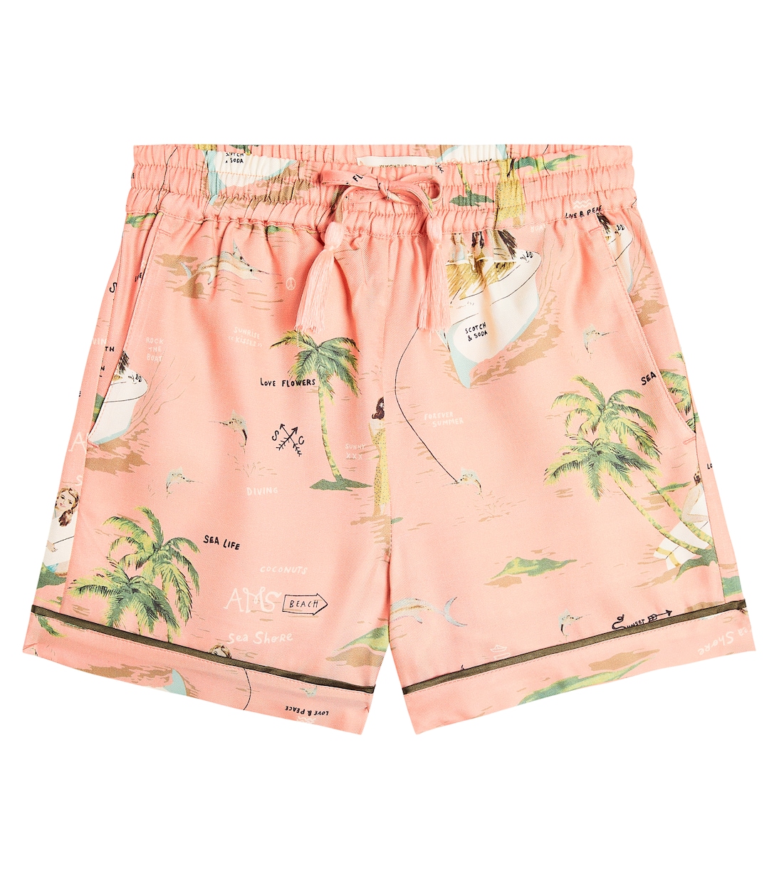 Shorts de tiro medio estampados | Scotch & Soda Kids