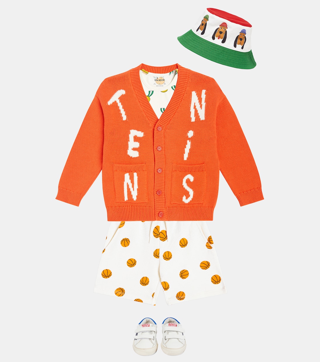 Camiseta Medals de jersey de algodón | Mini Rodini