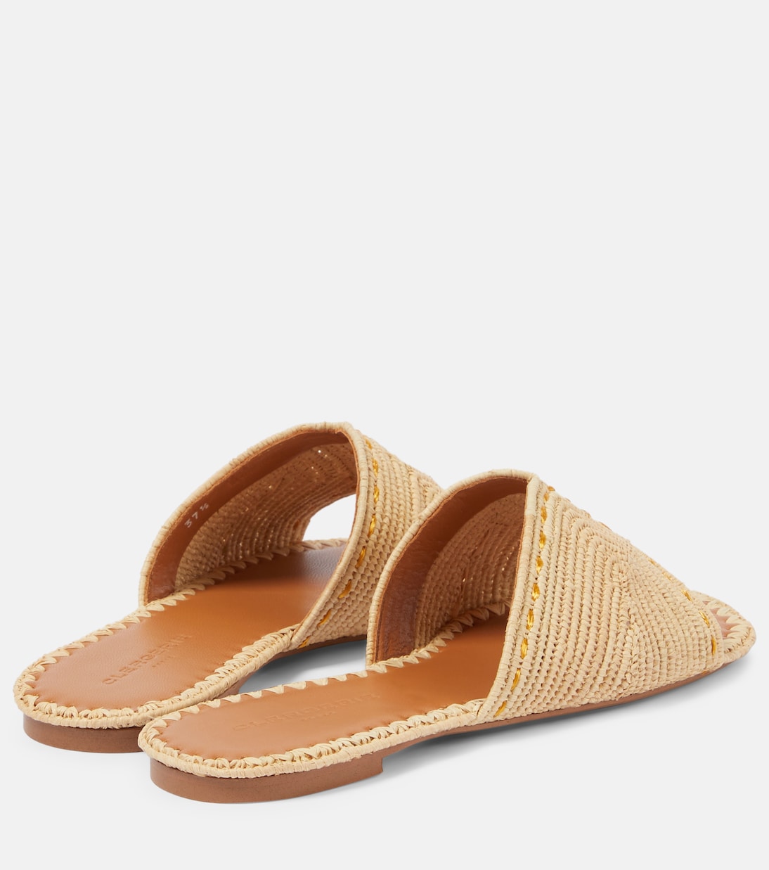 Ineni raffia slides | Clergerie