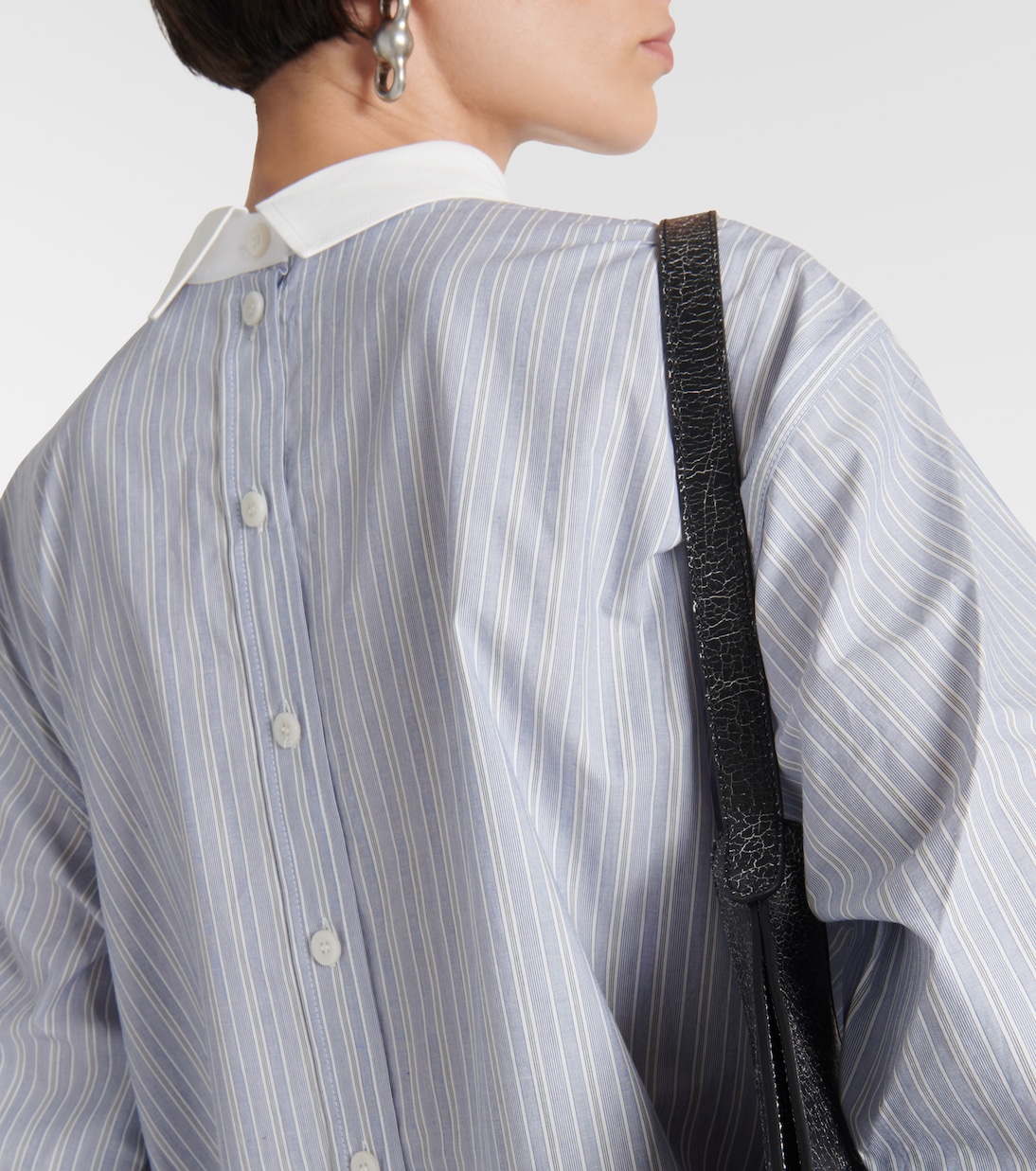 Striped cotton shirt | Acne Studios