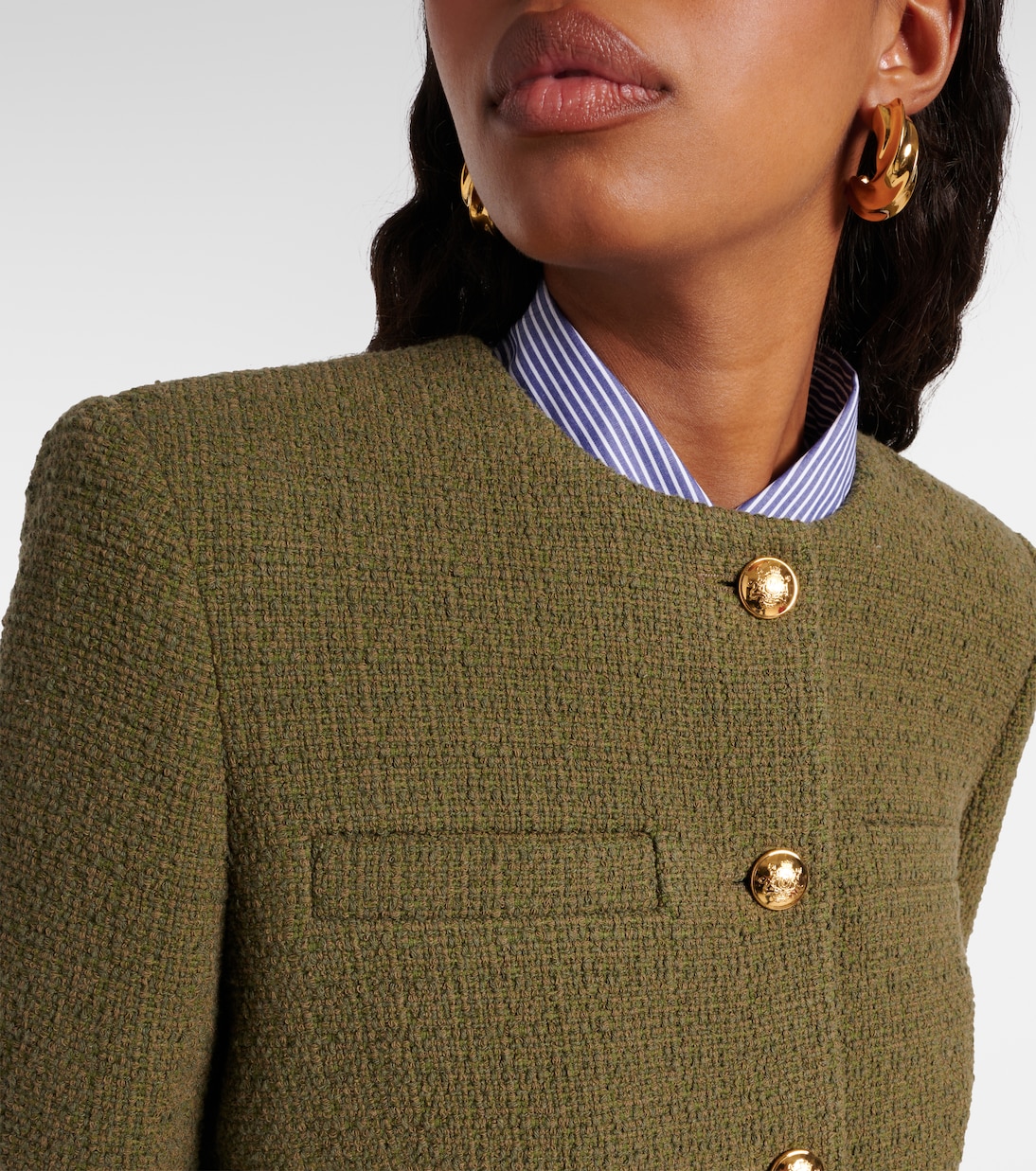 Paige cotton-blend bouclé jacket | Nili Lotan