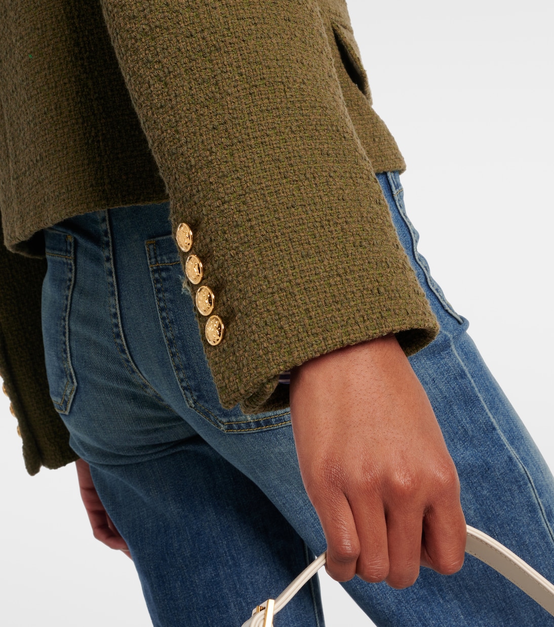 Paige cotton-blend bouclé jacket | Nili Lotan