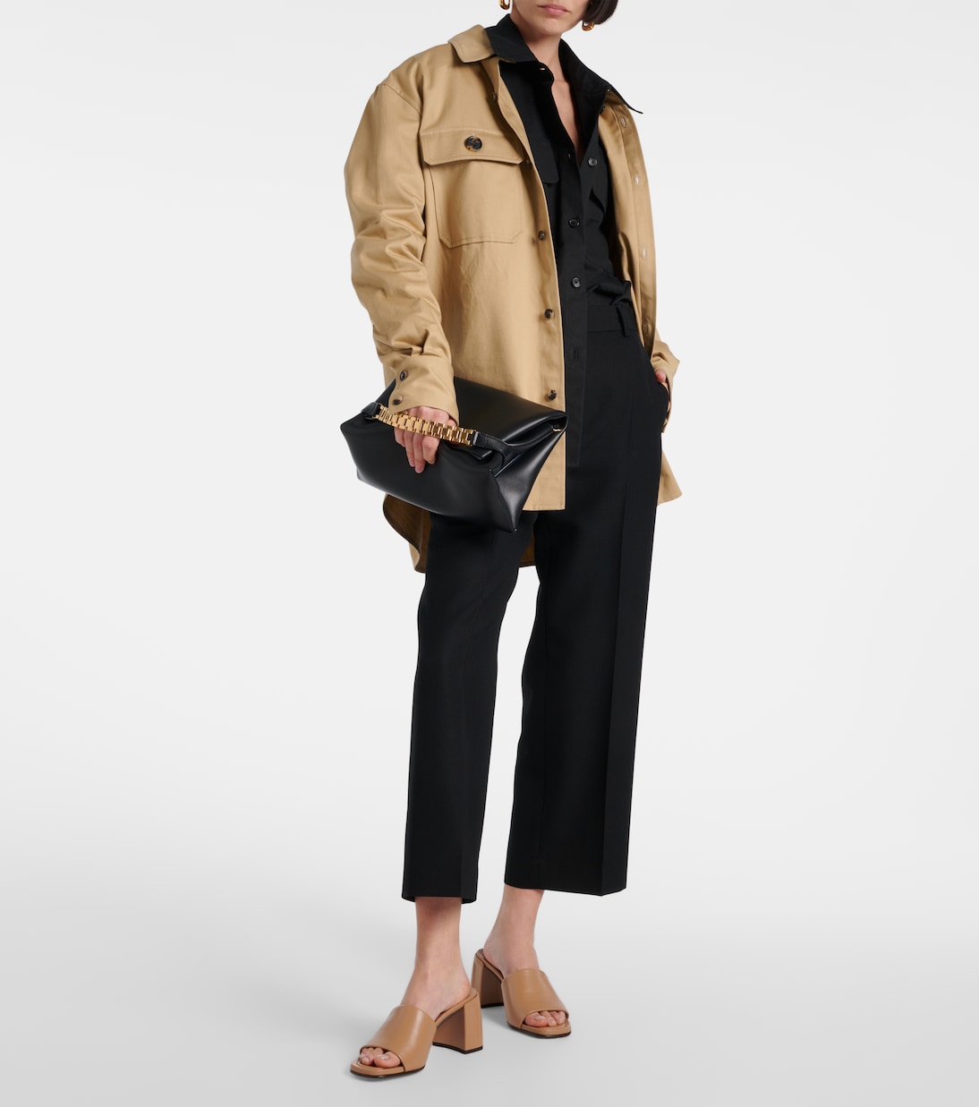 Lena 70 leather mules | Jimmy Choo