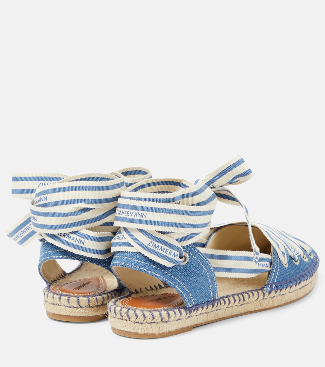 Alpargatas Sol de denim | Zimmermann