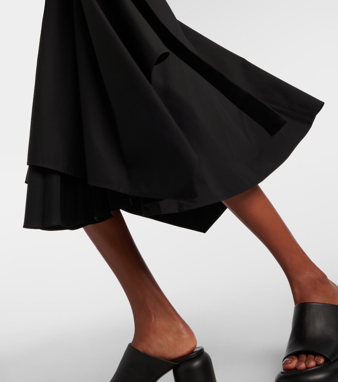Robe portefeuille Yoko en coton mélangé | Proenza Schouler