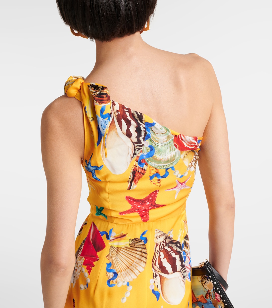 Capri printed silk-blend midi dress | Dolce&Gabbana