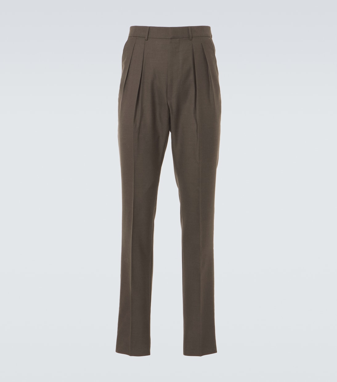 Pantalon tapered Atticus en mohair, laine et soie | Tom Ford