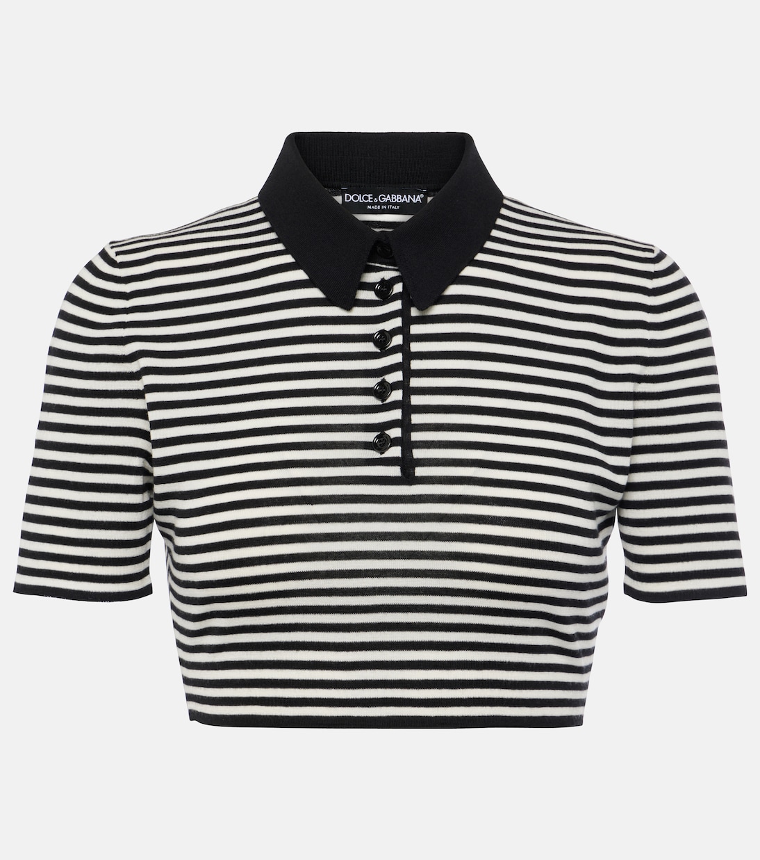 Polo raccourci en laine | Dolce&Gabbana