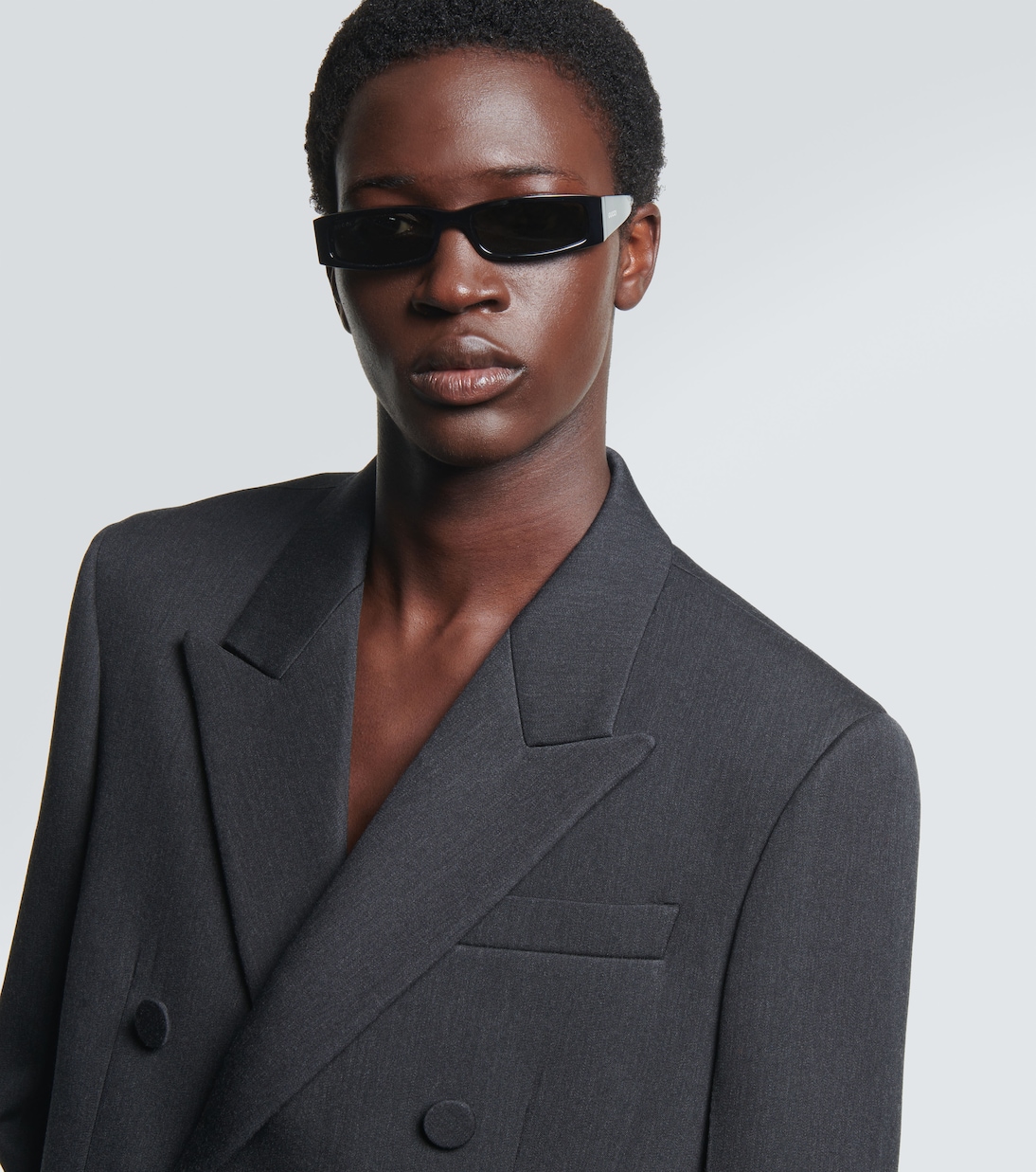 Show rectangular sunglasses | Gucci