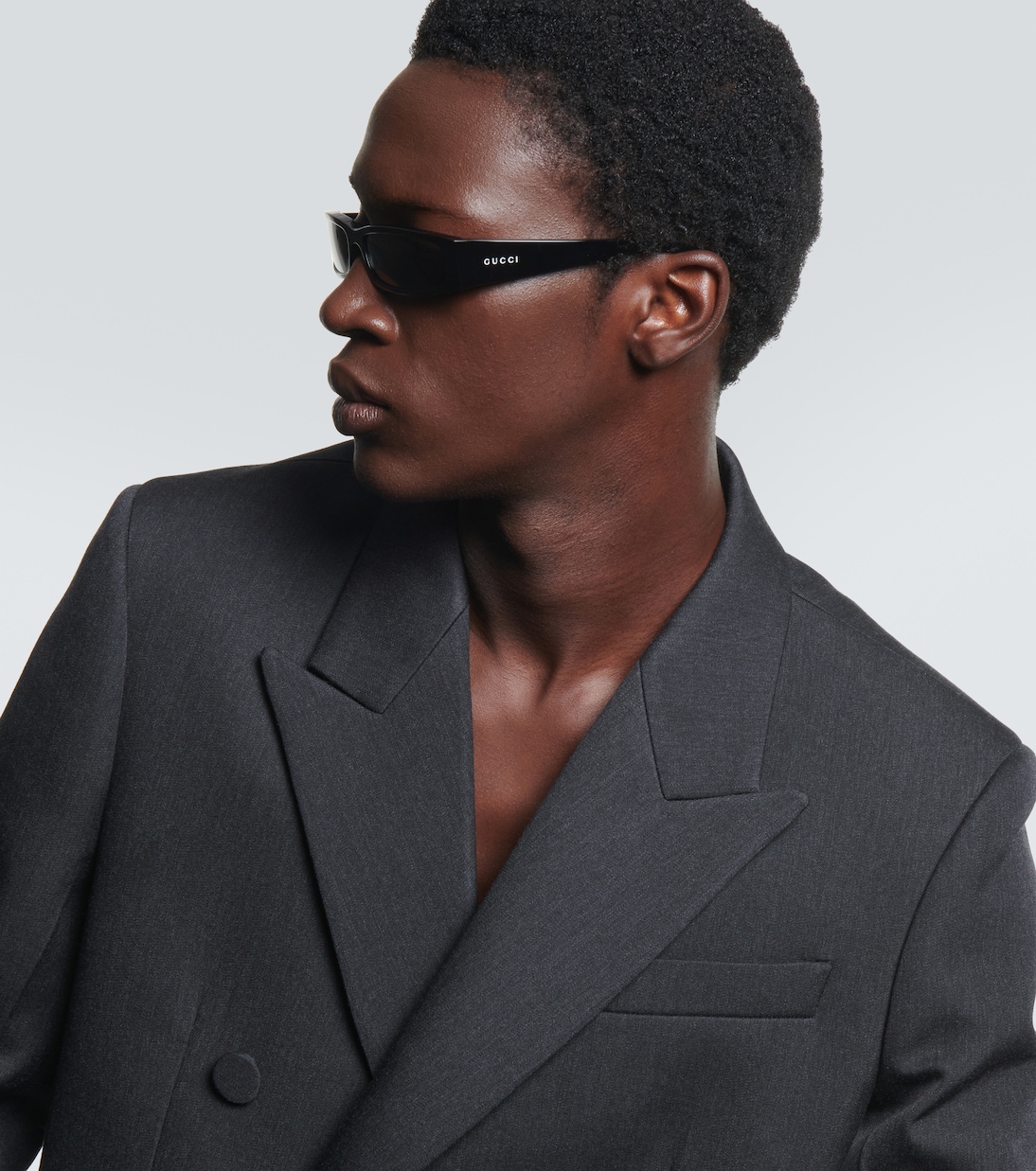 Show rectangular sunglasses | Gucci