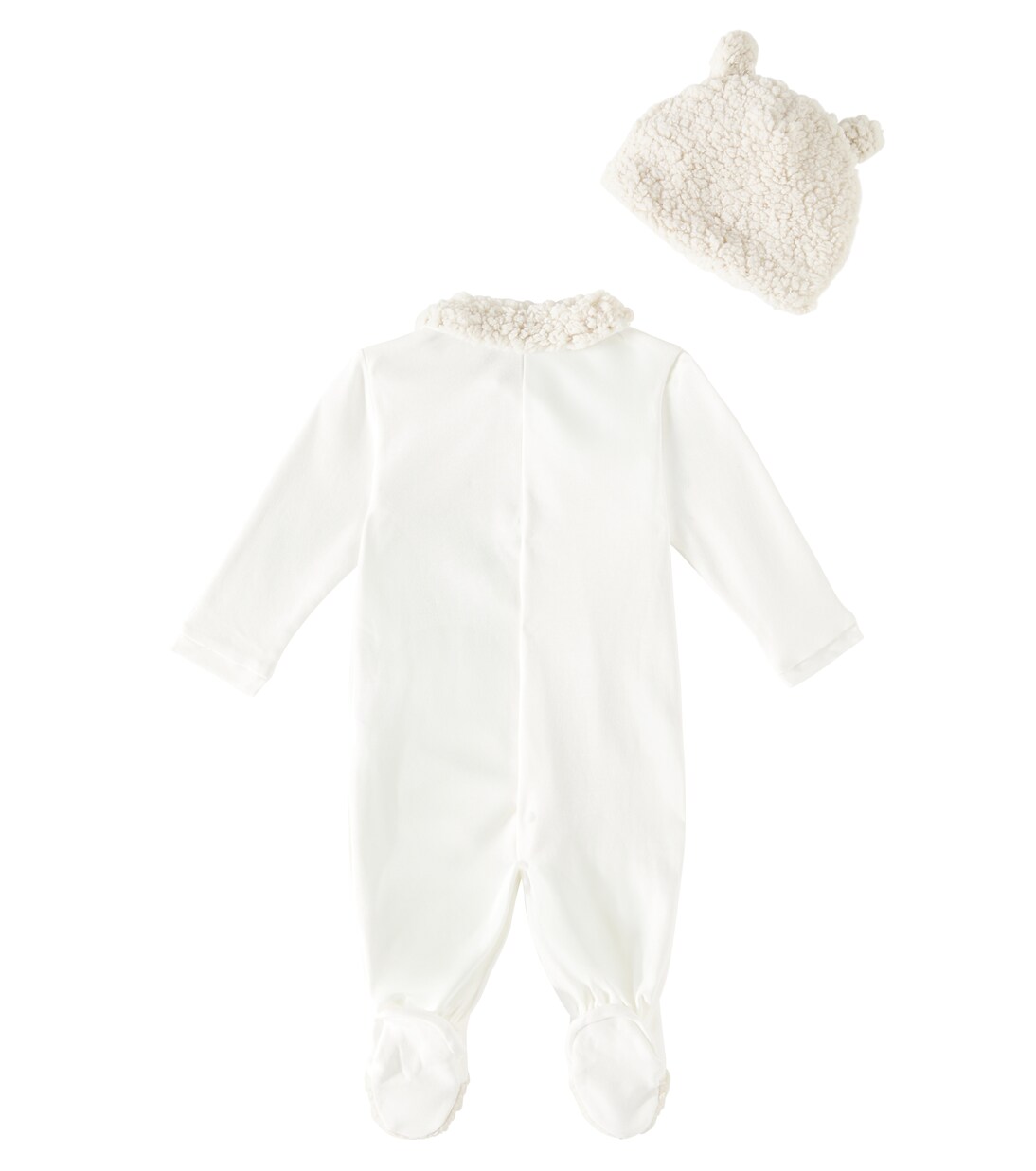 Bebé - set de body y gorro de algodón | Monnalisa