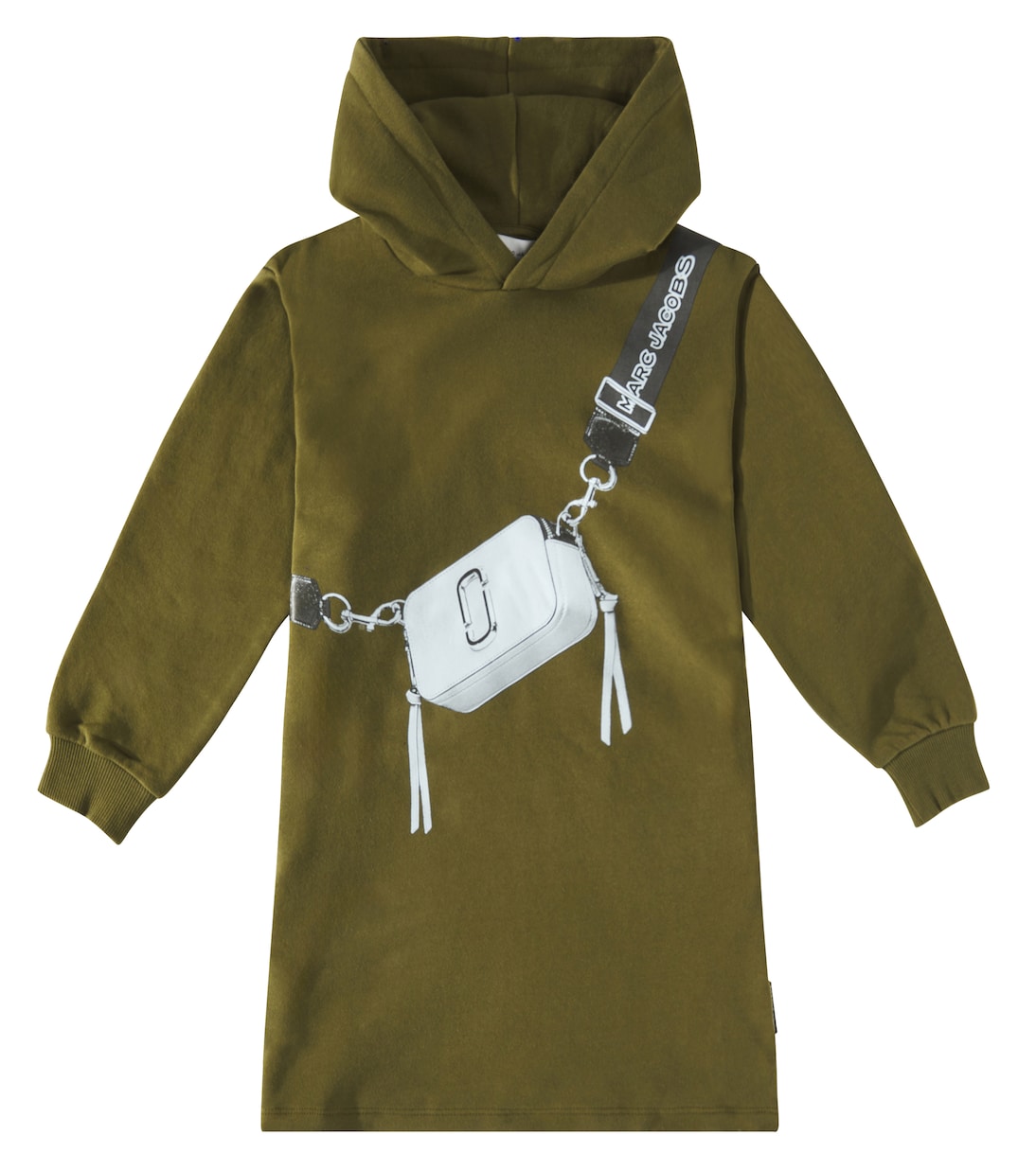 Vestido de jersey de algodón estampado | Marc Jacobs Kids