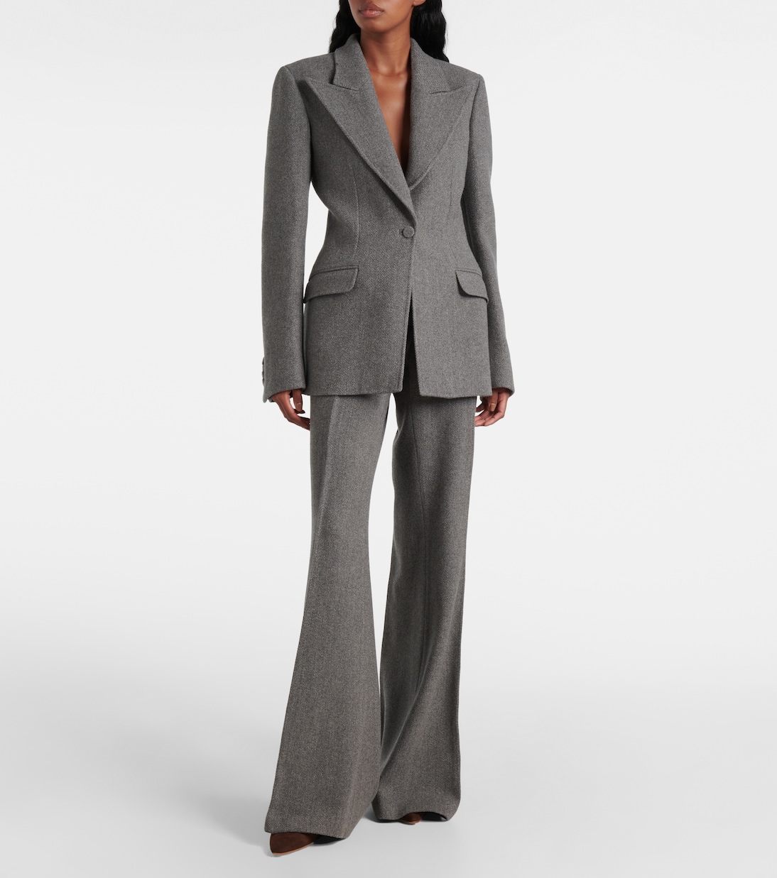 Leiva wool and cashmere blazer | Gabriela Hearst