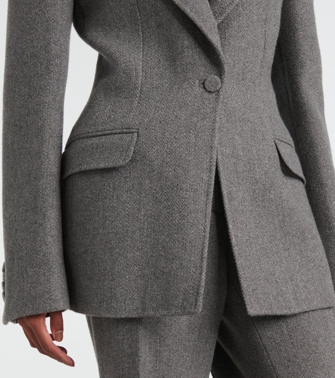 Leiva wool and cashmere blazer | Gabriela Hearst