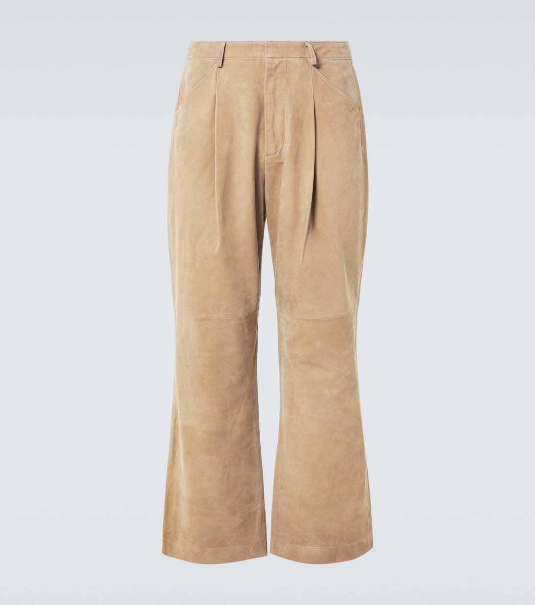 Pantaloni a gamba larga DC in suede | Entire Studios