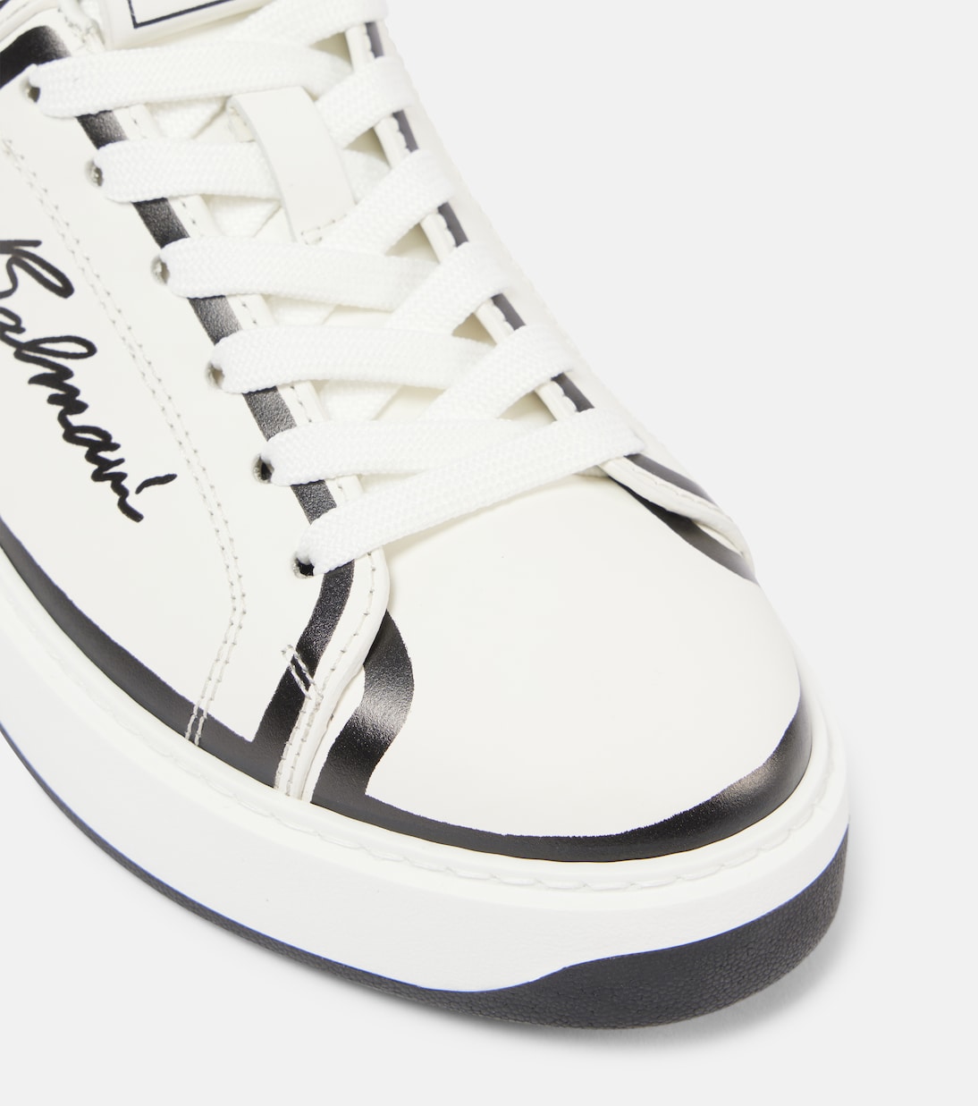 Baskets B-Court en cuir à logo | Balmain