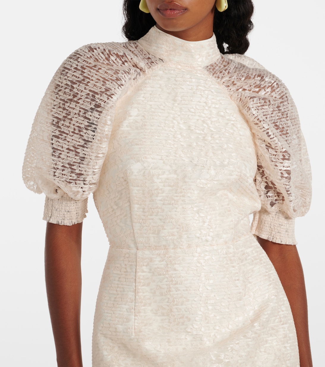 Bridal - Abito corto in pizzo | Rotate