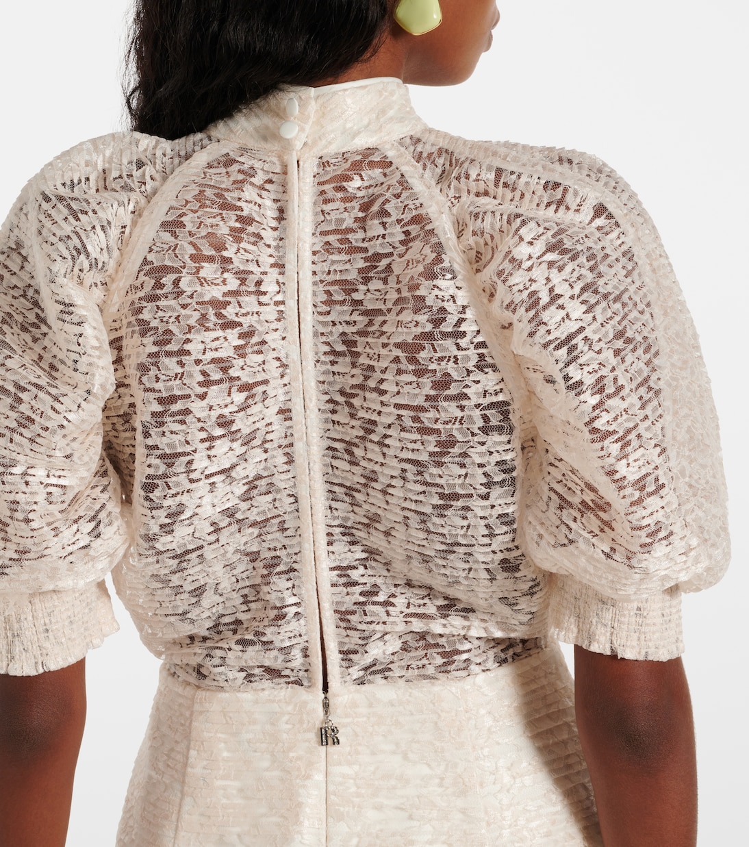 Bridal - Abito corto in pizzo | Rotate