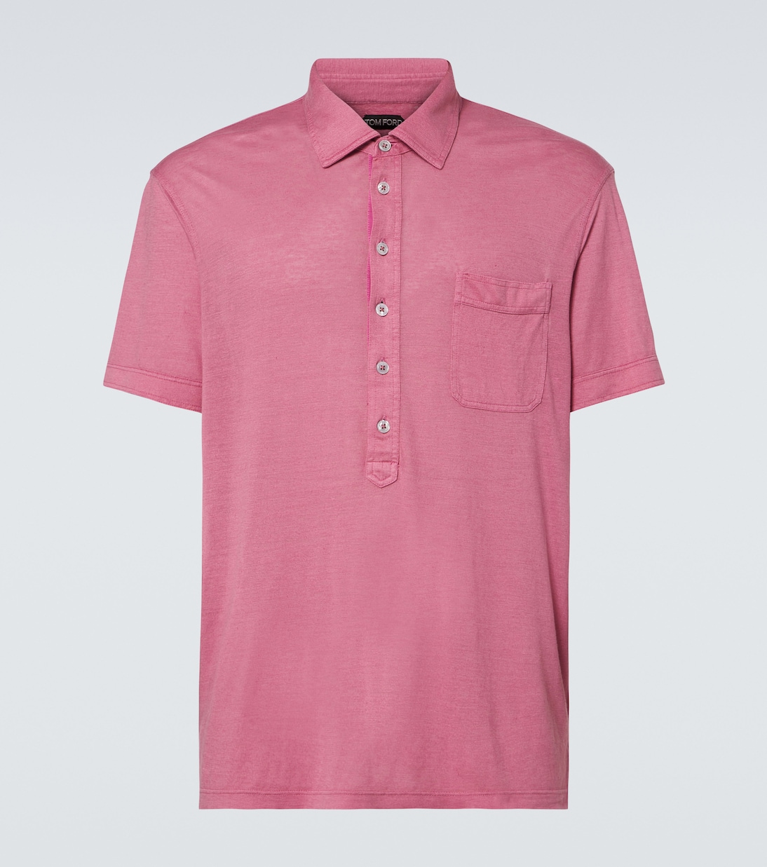 Polo in seta e lino | Tom Ford