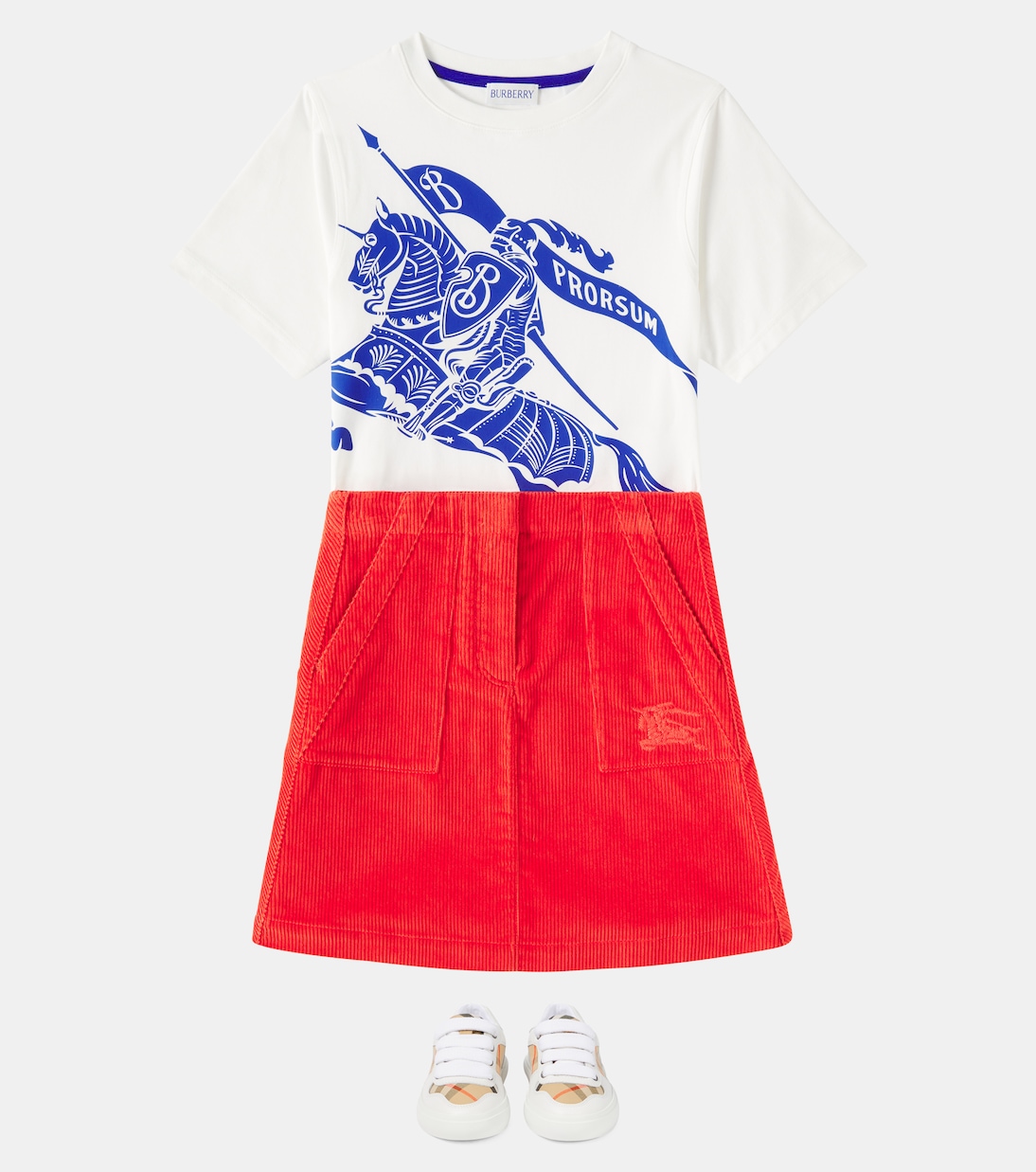 Bedrucktes T-Shirt EKD aus Baumwolle | Burberry Kids