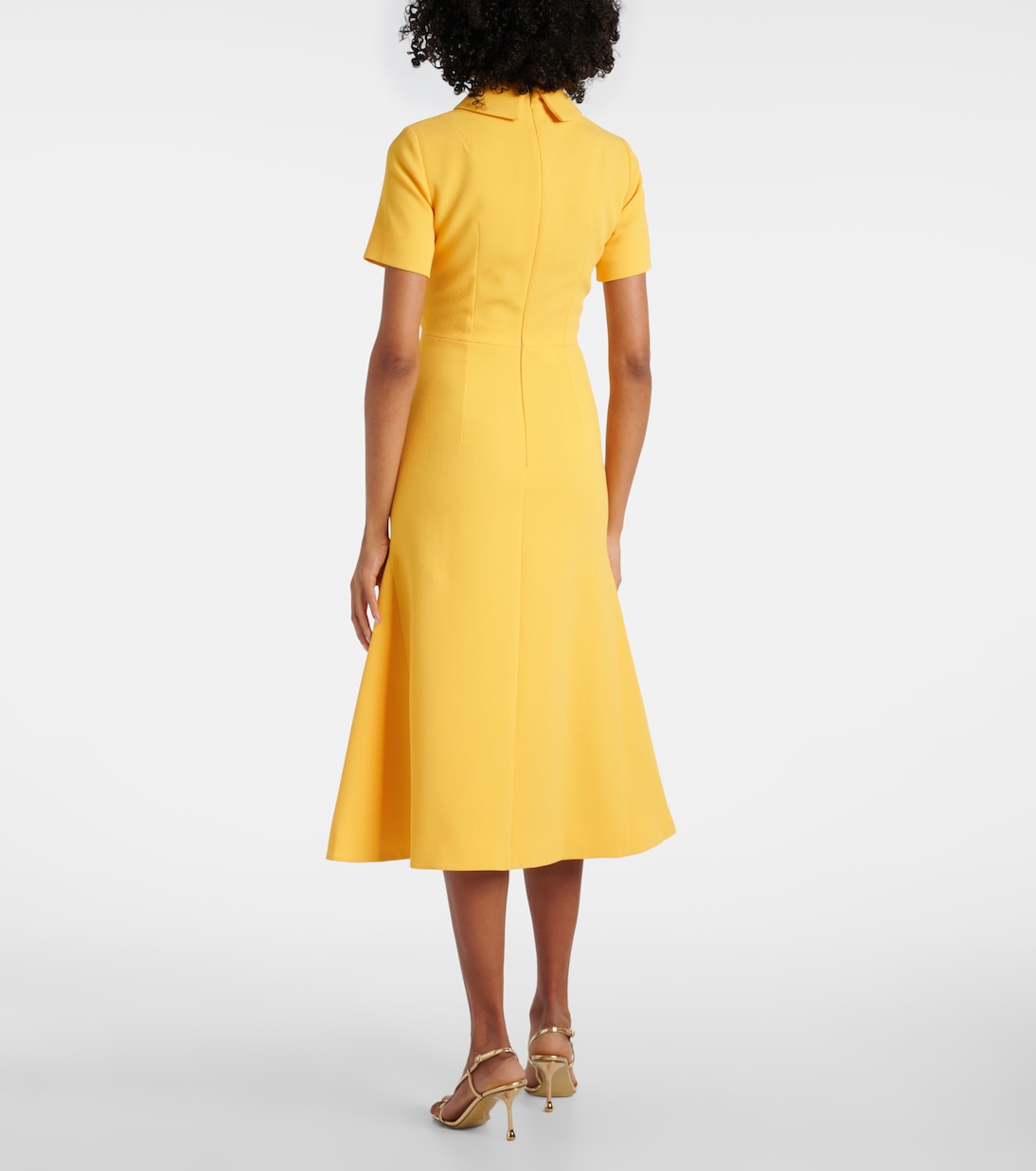 Robe de cocktail Eman en crêpe | Emilia Wickstead