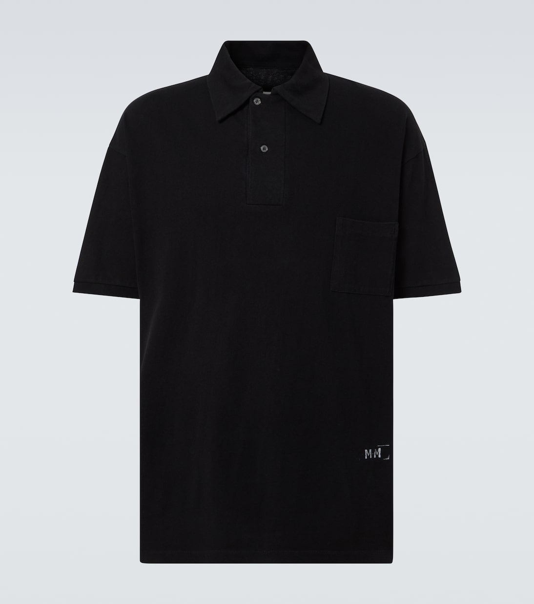 Polo in cotone con logo | Maison Margiela
