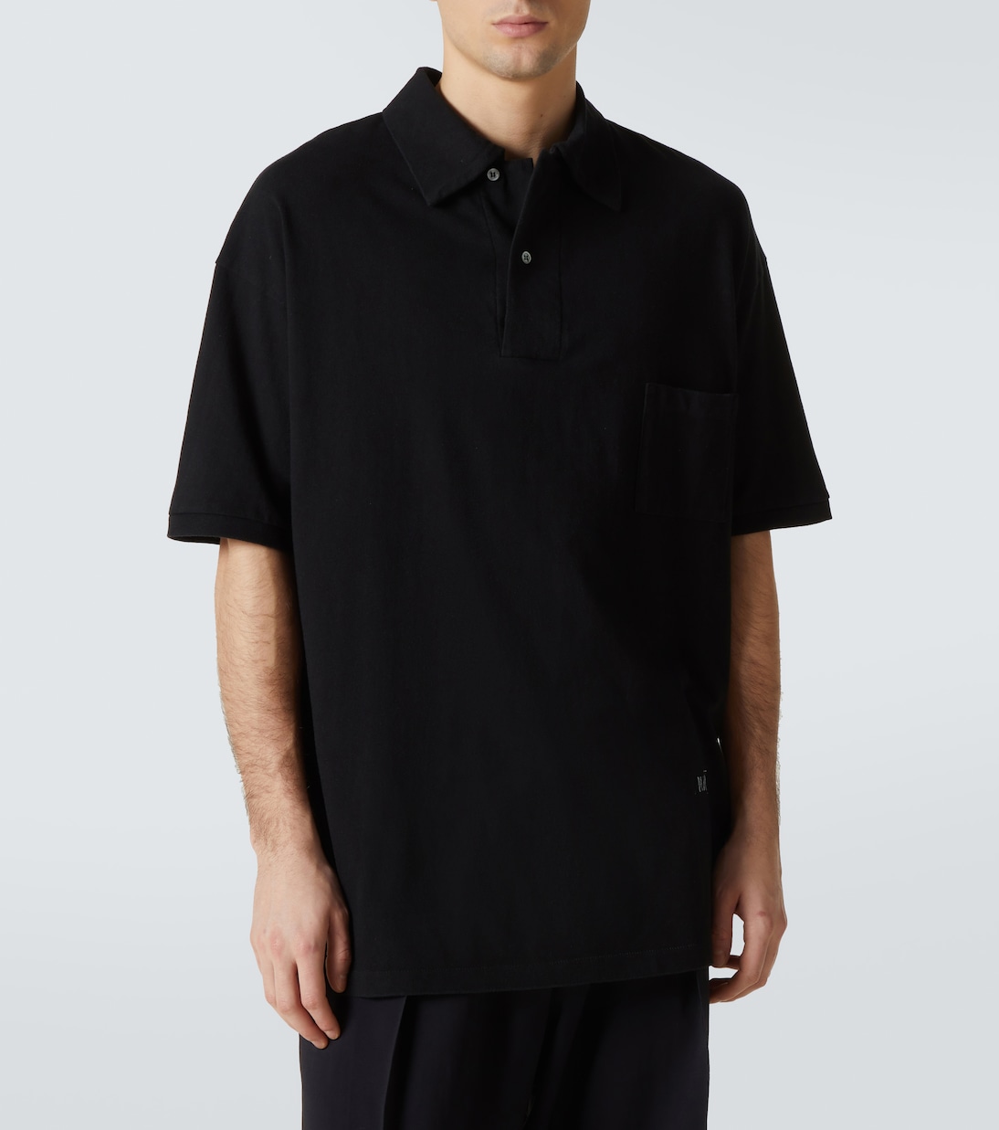 Polo in cotone con logo | Maison Margiela