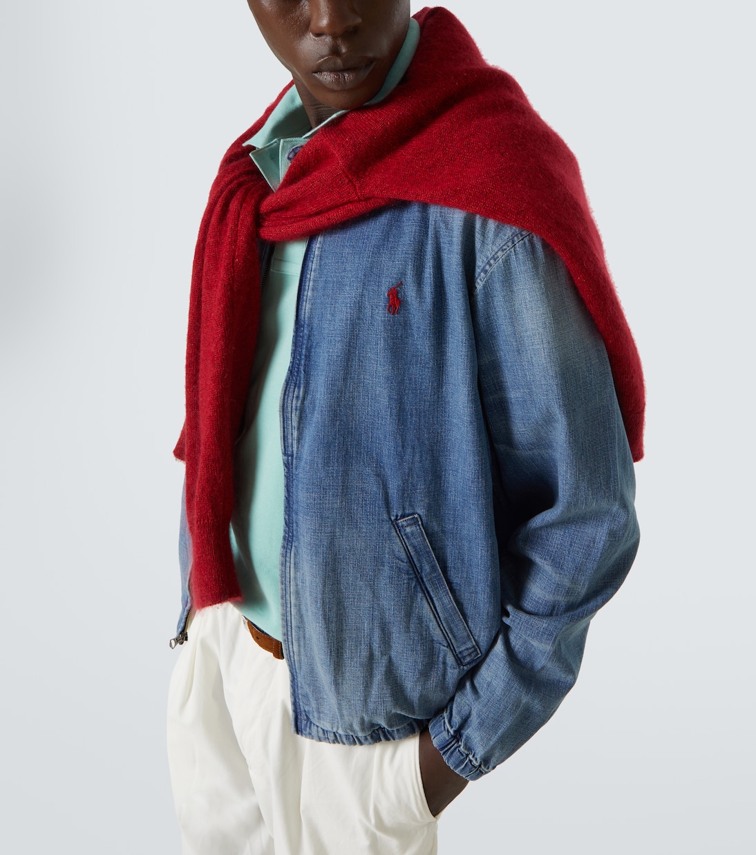 Denim bomber jacket | Polo Ralph Lauren