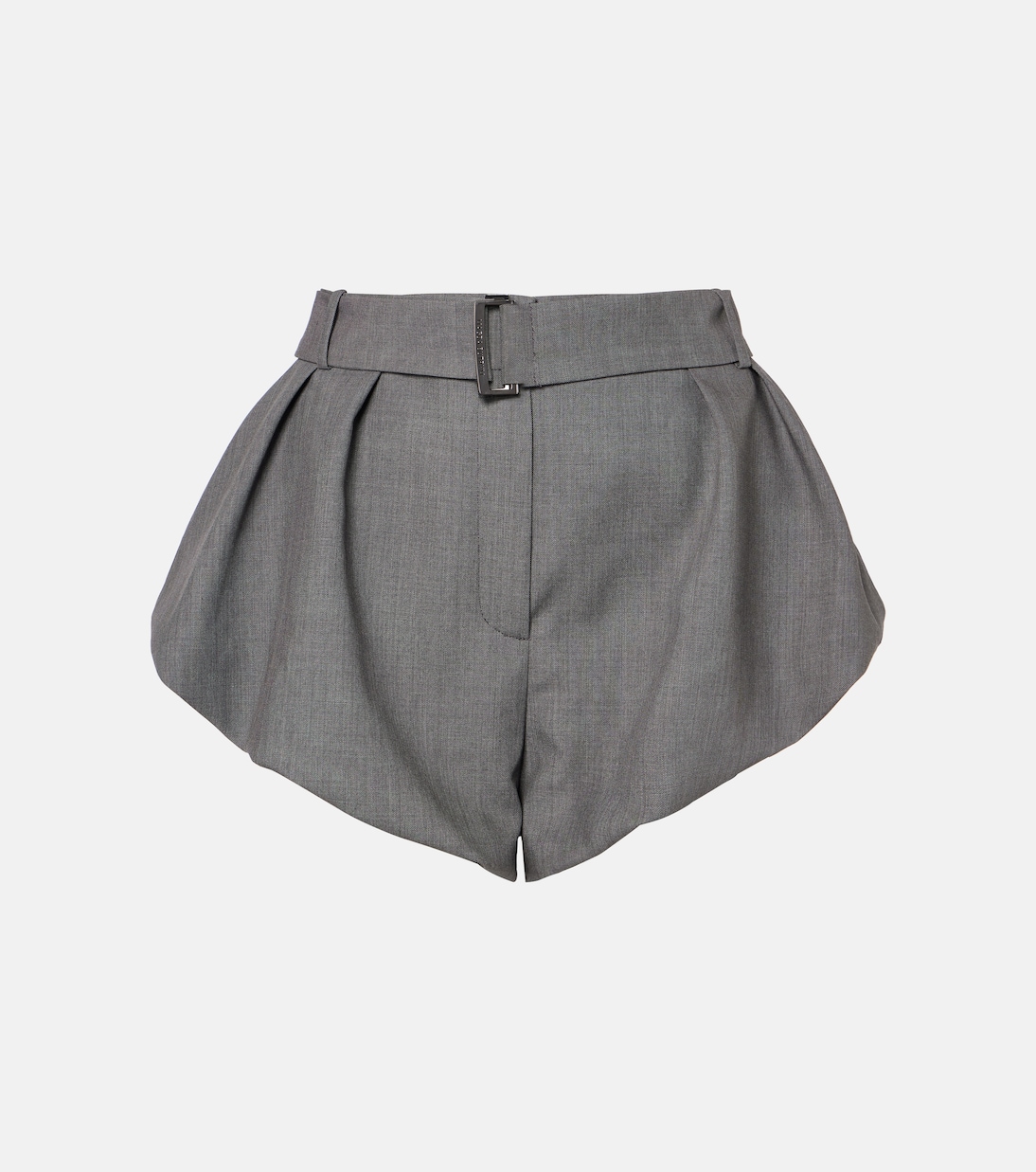 High-rise wool and silk shorts | Magda Butrym