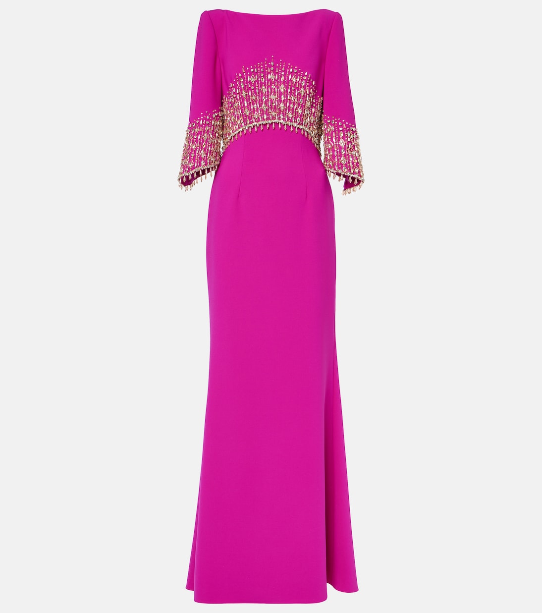 Robe longue Electra à ornements | Jenny Packham