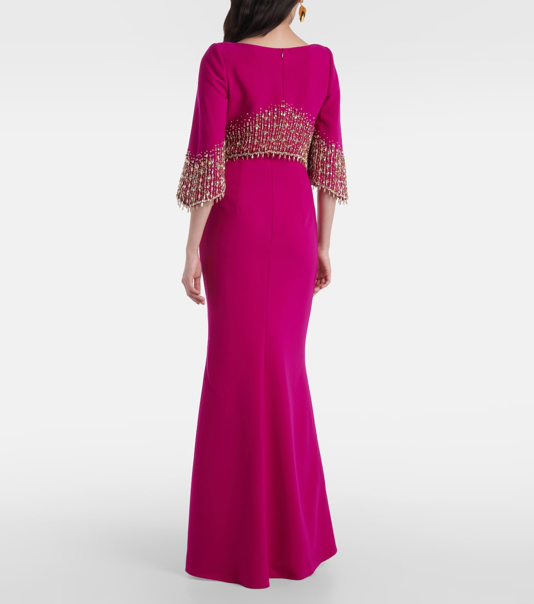 Robe longue Electra à ornements | Jenny Packham
