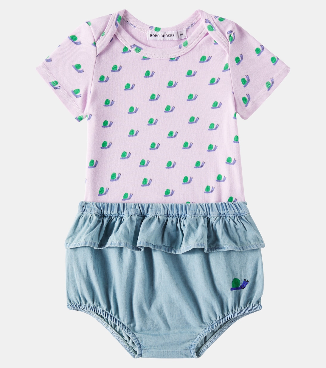Baby bodysuit, bloomers and socks set | Bobo Choses