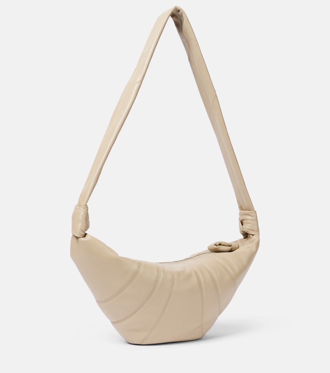 Schultertasche Croissant Medium aus Leder | Lemaire