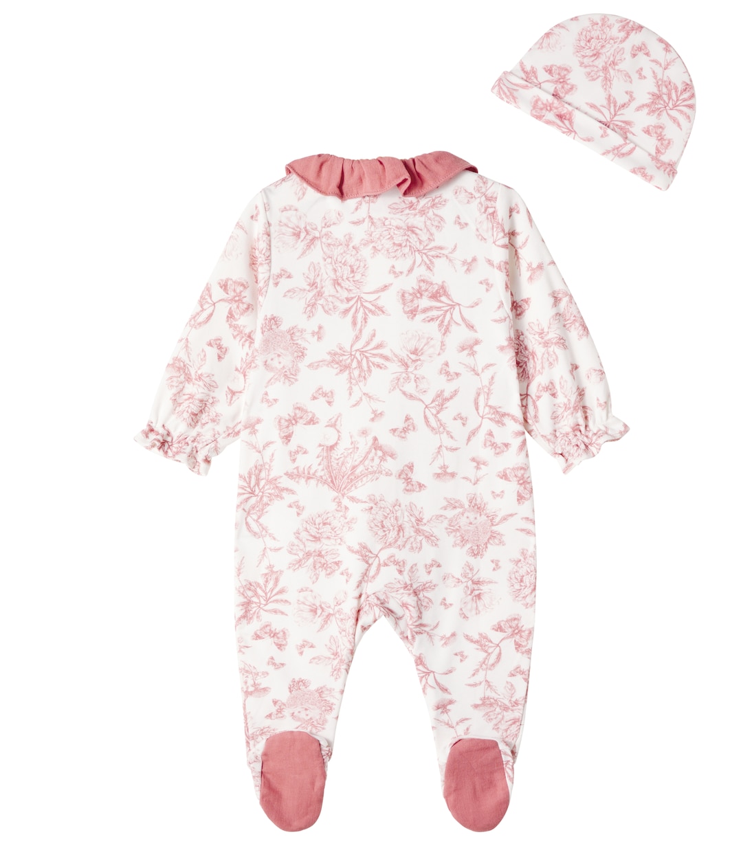 Baby Set aus Strampler, Mütze und Lätzchen | Tartine et Chocolat