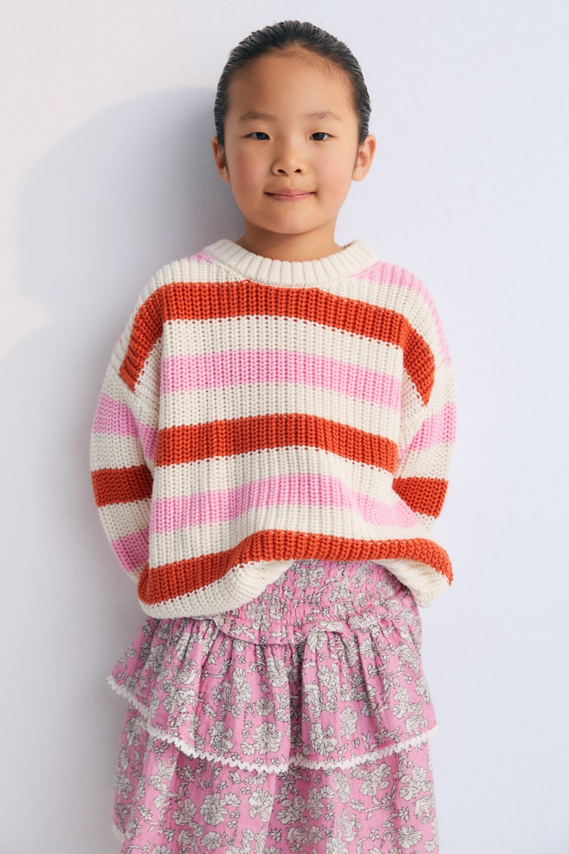 Jupe Melina en coton à fleurs | The New Society