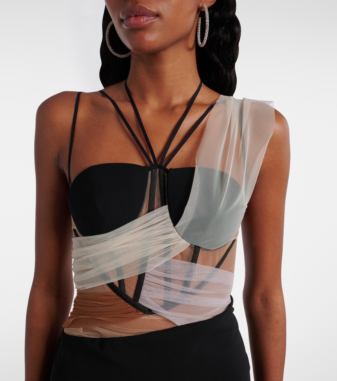 Sacha corset minidress | Nensi Dojaka