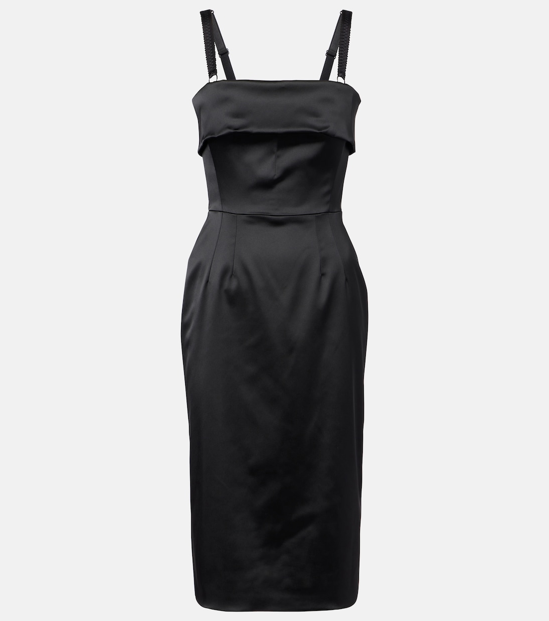 Vestido midi de satén | Dolce&Gabbana