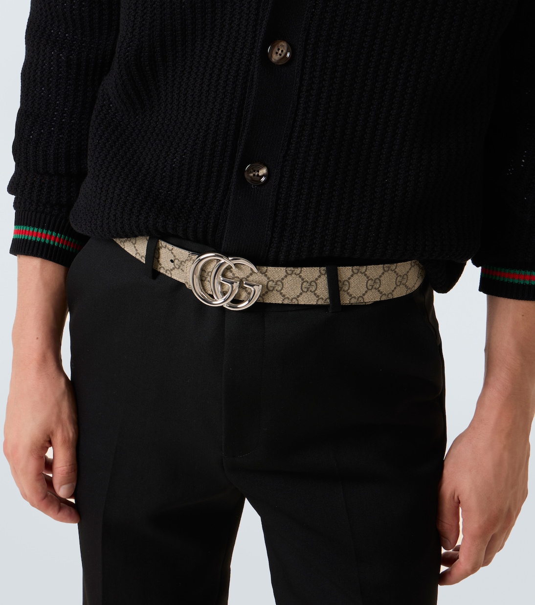 Gürtel GG aus Lederimitat | Gucci