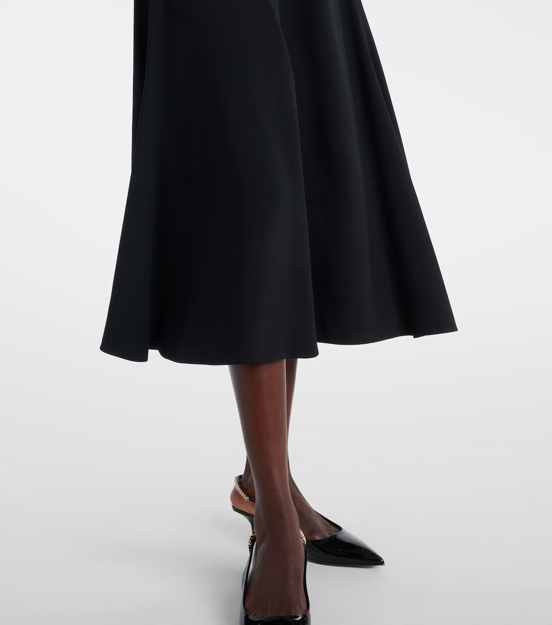 Double G belted midi dress | Gucci